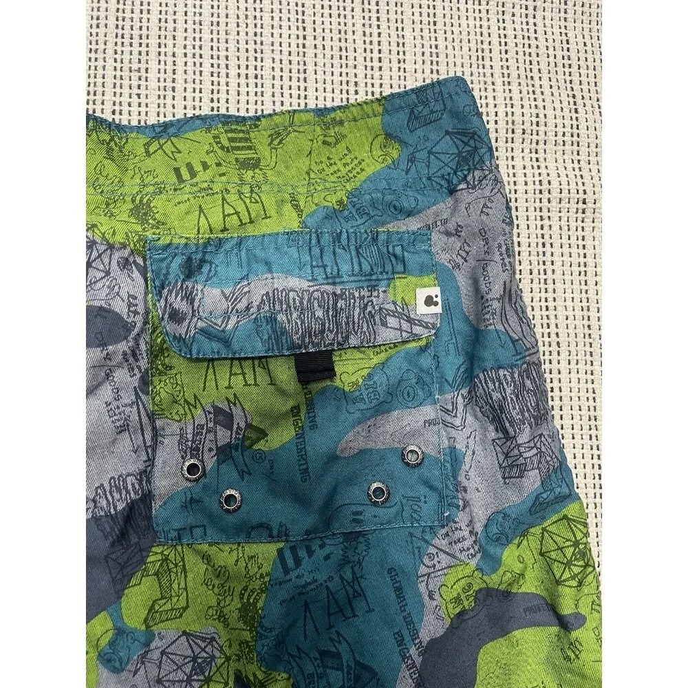 Ambig Lemmy Boardshorts Camo Print 38 - Picture 9 of 10